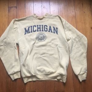 Vintage Michigan Crewneck Sweatshirt